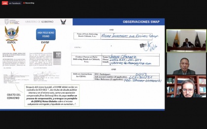 PRESUNTO MANEJO IRREGULAR DE LAS INVERSIONES DEL ISSPOL PRESENTÓ EL MINISTRO DE GOBIERNO