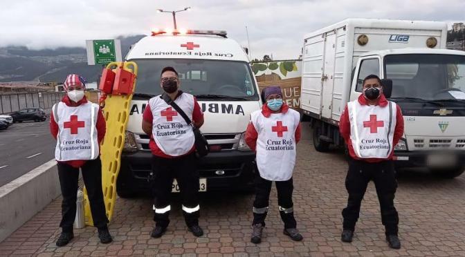 CRUZ ROJA ECUATORIANA ACTIVARÁ SU PLAN DE ASISTENCIA  DURANTE LA MOVILIZACIÓN INDÍGENA