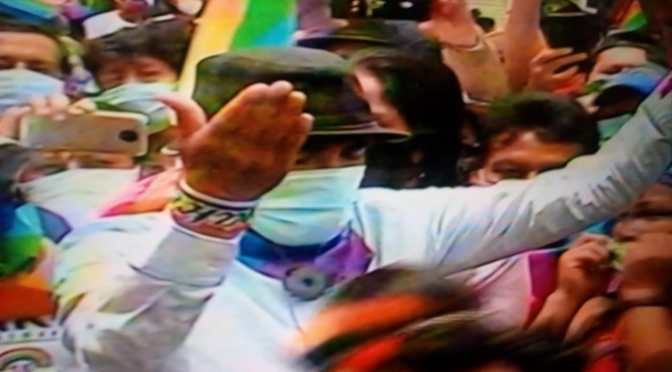 MARCHA INDÍGENA LLEGÓ A QUITO