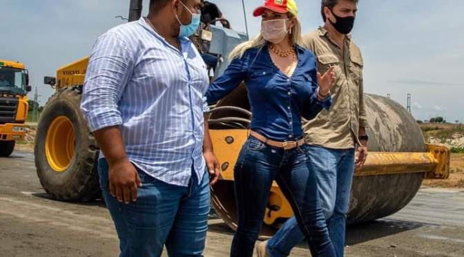 TRABAJOS EN LA VÍA DE ACCESO AL PUERTO DE AGUAS PROFUNDAS AVANZAN A BUEN RITMO