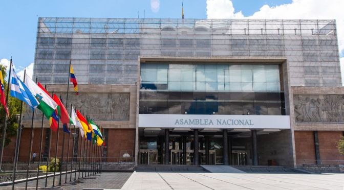 ASAMBLEA NACIONAL SESIONA ESTÉ MARTES A LAS 14H00