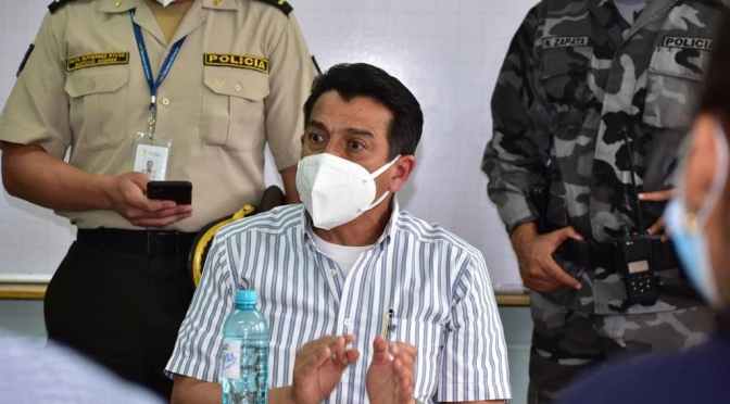 MINISTRO DE GOBIERNO RECORRE CÁRCELES PARA RESPALDAR A LA POLICÍA NACIONAL Y APOYAR LABOR DEL SNAI