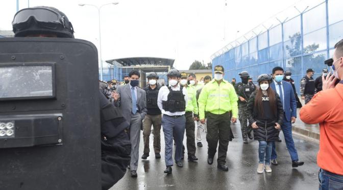 UNA POLÍTICA PARA LA REINSERCIÓN SOCIAL DE LOS PPL SE CONSTRUYE DIJO EN COTOPAXI EL MINISTRO DE GOBIERNO