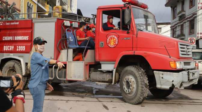 AYUDA DE LA PREFECTURA DEL GUAYAS LLEGÓ PARA LOS AFECTADOS POR CAÍDA DE CENIZA DEL CANTÓN BUCAY