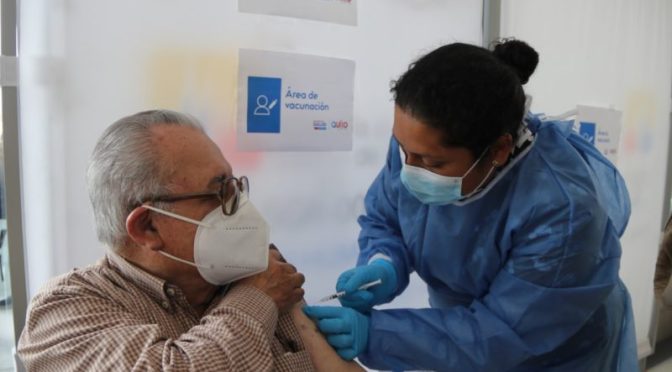 PASOS PARA RECIBIR LA VACUNA CONTRA LA COVID-19 EN QUITO