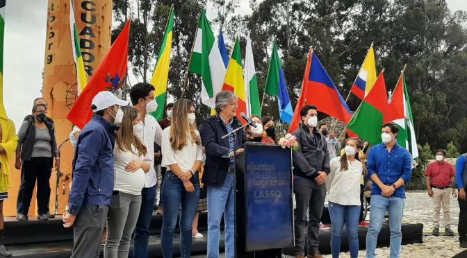 GUILLERMO LASSO CIERRA SU CAMPAÑA EN QUITO Y HACE UN LLAMADO A LA UNIDAD