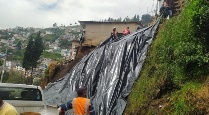 MUNICIPIO ATENDIÓ 33 EMERGENCIAS EN LA ZONA MANUELA SÁENZ