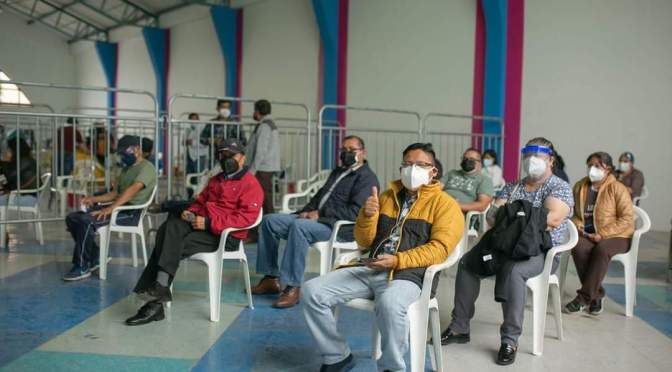 AVANZA PROCESO DE VACUNACIÓN CONTRA LA COVID-19, UNIVERSAL Y GRATUITO, PARA LA POBLACIÓN ECUATORIANA