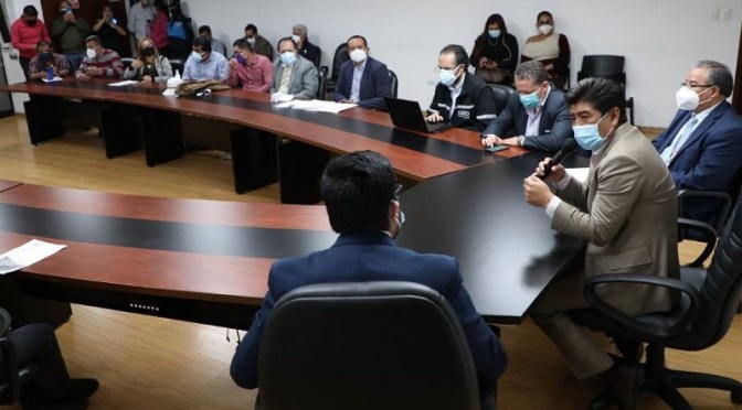 MESAS DE DIÁLOGO ENTRE MUNICIPIO Y TRANSPORTISTAS