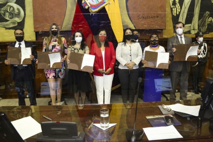 ASAMBLEA NACIONAL POSESIONÓ A LOS INTEGRANTES DEL PARLAMENTO ANDINO