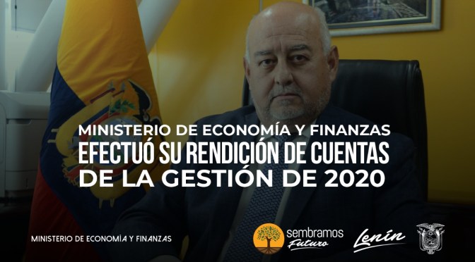 MINISTERIO DE ECONOMÍA Y FINANZAS EFECTUÓ SU RENDICIÓN DE CUENTAS DE LA GESTIÓN DE 2020