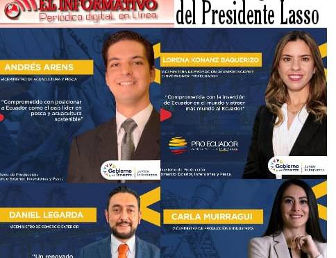 NUEVAS DESIGNACIONES DEL PRESIDENTE LASSO