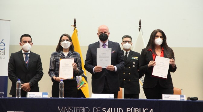 MSP RECIBE DONACIÓN DE INSUMOS MÉDICOS DEL COMITÉ EMPRESARIAL ECUATORIANO