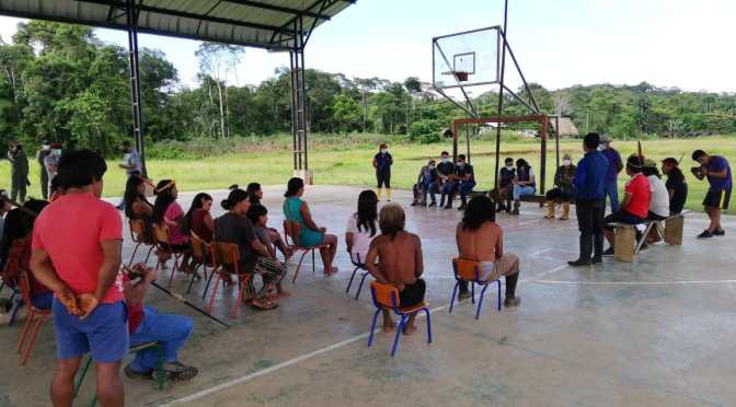 VACUNACIÓN A POBLACIÓN WAORANI EN LA ZONA INTANGIBLE ARRANCA ESTE 1 DE JULIO