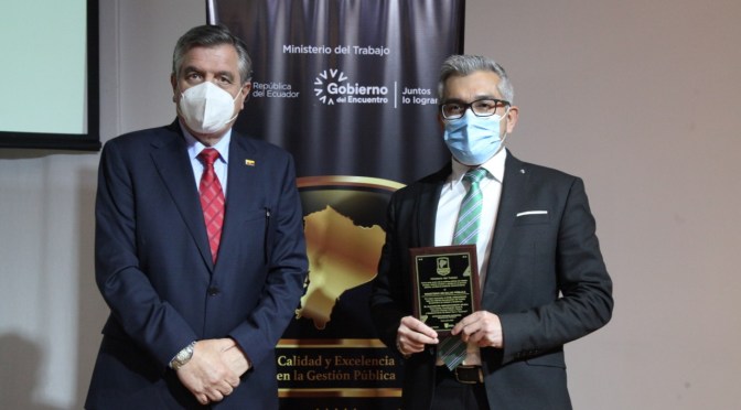 MSP FUE RECONOCIDO POR SU GESTIÓN A NIVEL ORGANIZATIVO