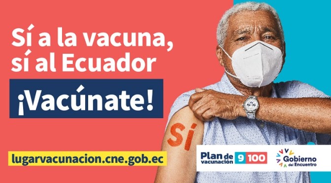 MÁS DE 43 MIL PERSONAS ESPERAN SEAN VACUNADAS CON LAS MINGAS EN QUITO Y GUAYAQUIL