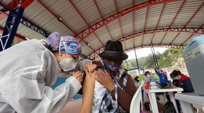 BARRIOS DE QUITO FORTALECEN PLAN DE VACUNACIÓN Y CONTENCIÓN DE LA COVID-19