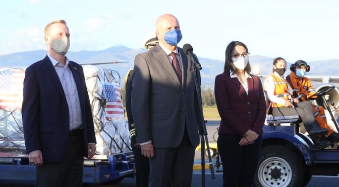 1 MILLÓN DE DOSIS DE PFIZER LLEGAN AL PAÍS COMO PARTE DE LA COOPERACIÓN INTERNACIONAL CON ESTADOS UNIDOS