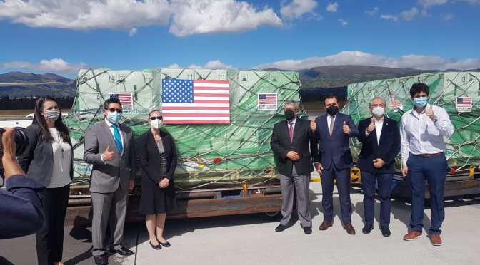 1’177.840 DOSIS DE PFIZER DONADAS POR EE.UU Y DE COMPRA LLEGARON PARA EL PLAN DE VACUNACIÓN 9/100