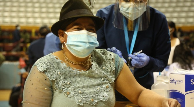 PLAN DE VACUNACIÓN 9/100 ALCANZA MÁS DE 9 MILLONES DE PRIMERAS DOSIS