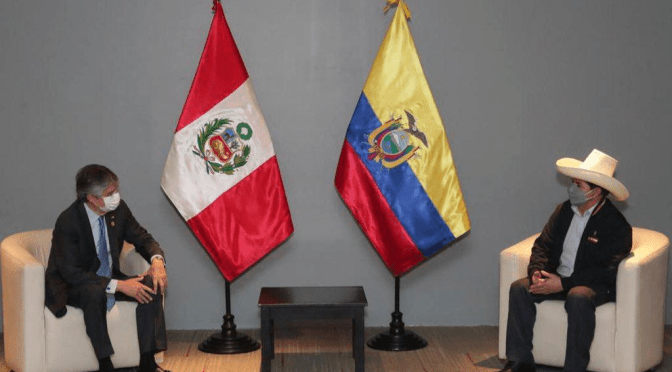 REUNIONES BILATERALES  AFIANZA LAZOS DE INTEGRACIÓN ENTRE ECUADOR, PERÚ Y CHILE