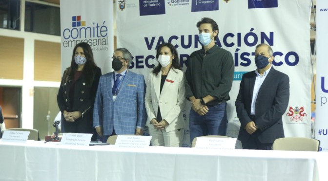 PLAN DE VACUNACIÓN CUBRE A MÁS DE 44 MIL PERSONAS DEL SECTOR TURÍSTICO Y DE LA CONSTRUCCIÓN