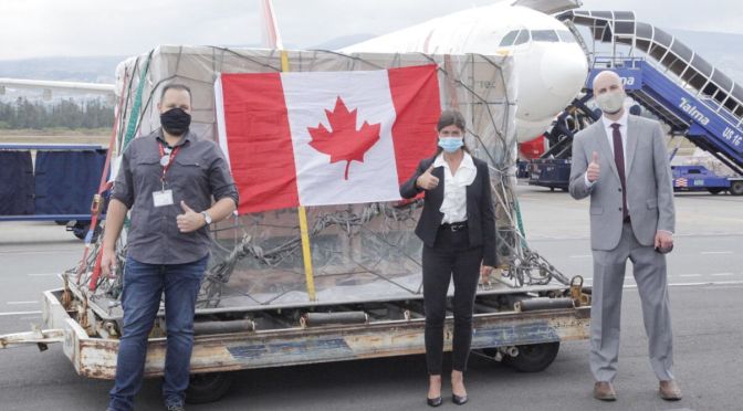 394.950 MIL NUEVAS DOSIS DE ASTRAZENECA DONADAS POR CANADÁ IRÁN A ZONAS DE FRONTERA