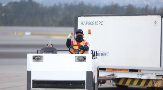 54 MIL UNIDOSIS DE CANSINO LLEGARON AL PAÍS