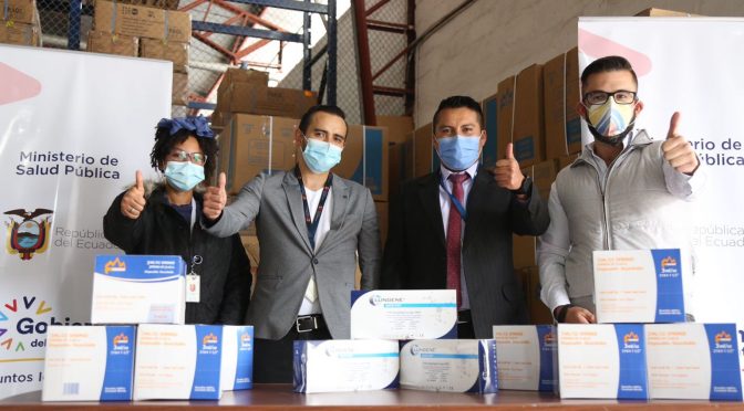 MÁS DE DOS MILLONES DE JERINGAS FUERON DONADAS DEL CEE AL MSP PARA FORTALECER EL PLAN DE VACUNACIÓN 9/100