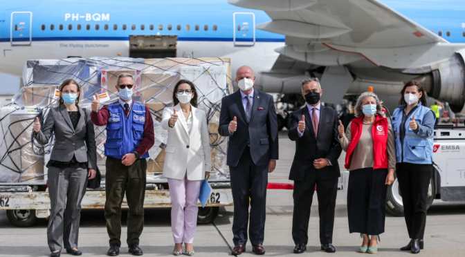 ECUADOR RECIBIÓ VACUNAS ASTRAZENECA DONADAS POR EL GOBIERNO DE ESPAÑA