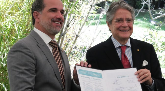 LA TRANSICIÓN ECOLÓGICA ES UN HECHO EN EL ECUADOR