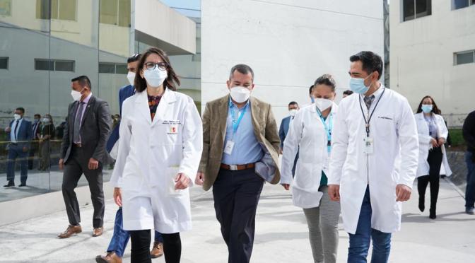 MINISTRA DE SALUD PÚBLICA VISITÓ HOSPITAL PABLO ARTURO SUÁREZ