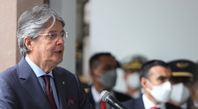 <strong>¡IMPONDREMOS EL ORDEN CON LA FUERZA PÚBLICA Y LA POLICÍA NACIONAL! DICE LASSO</strong>