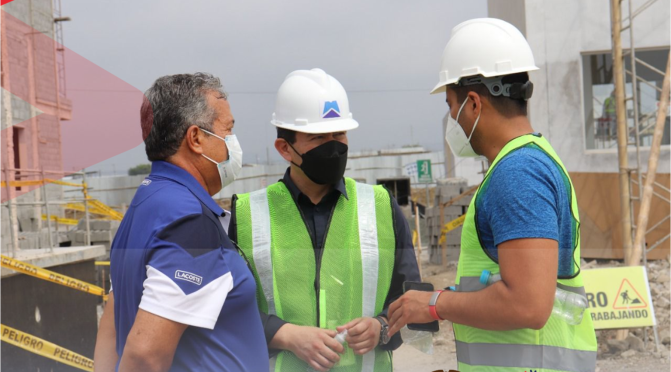 HOSPITAL DE PEDERNALES TIENE UN AVANCE DEL 42% DE OBRA