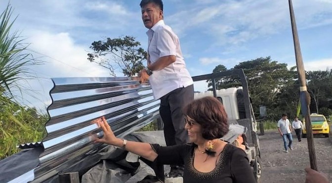 <strong>ITESUT ENTREGÓ AYUDA HUMANITARIA A FAMILIA EN MORONA SANTIAGO</strong>