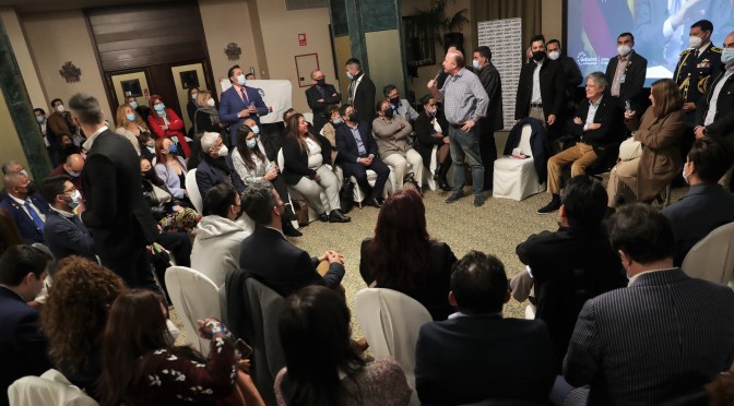 <strong>ECUATORIANOS RESIDENTES EN ESPAÑA SE REUNIERON CON EL PRESIDENTE LASSO</strong>