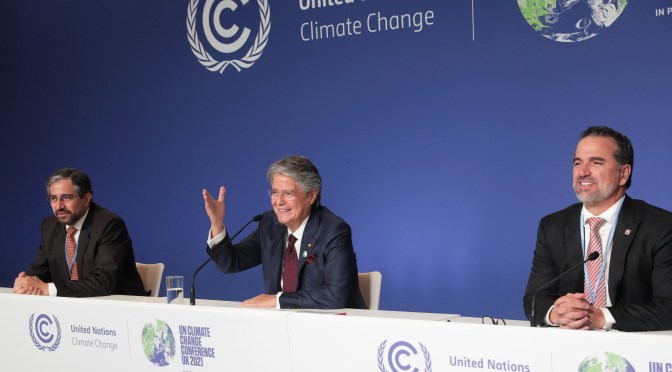 <strong>UNA NUEVA RESERVA MARINA EN GALÁPAGOS PROPONE ECUADOR EN LA COP26</strong>