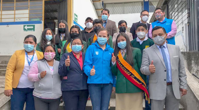 MINISTRA DE EDUCACIÓN RECORRIÓ PEDRO MONCAYO, CAYAMBE Y OTAVALO