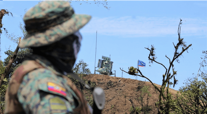 <strong>EXPLOSIÓN EN EL RADAR DE MONTECRISTI</strong>