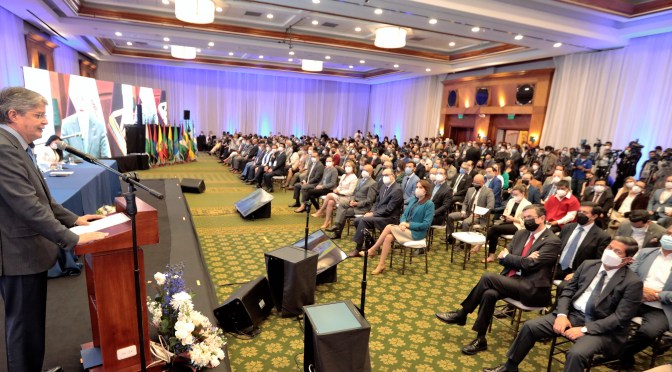 <strong>PRESIDENTE LASSO PARTICIPÓ DEL OCTOGÉSIMO ANIVERSARIO DE AME</strong>