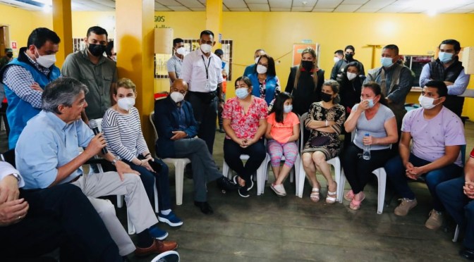 <strong>MIES COORDINA ATENCIÓN A LOS AFECTADOS EN ZARUMA</strong>