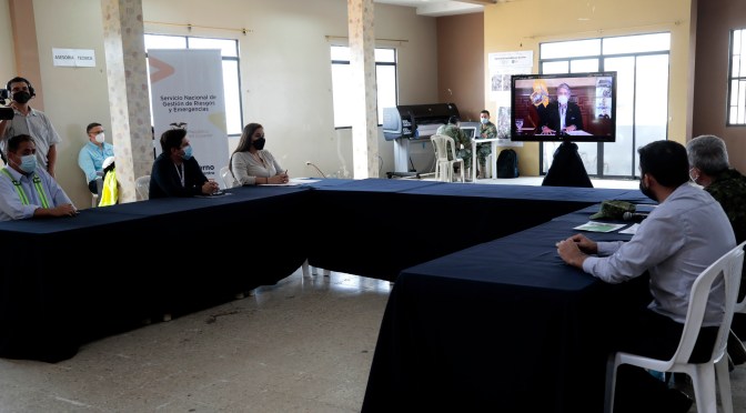 <strong>EN MODALIDAD VIRTUAL EL PRESIDENTE REVISÓ LAS ACCIONES EMPRENDIDAS EN ZARUMA </strong><strong></strong>