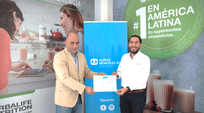 <strong>HERBALIFE NUTRITION DONÓ 40.000 DÓLARES A ALDEAS SOS PARA CONTRIBUIR CON PROGRAMAS DE NUTRICIÓN INFANTIL</strong><strong></strong>