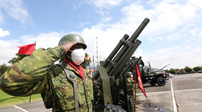 <strong>EJÉRCITO ECUATORIANO CELEBRA 193 AÑOS DE LA BATALLA DE TARQUI</strong>