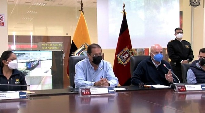 <strong>COE METROPOLITANO ACTUALIZÓ LAS CIFRAS DEL DESASTRE EN QUITO</strong>