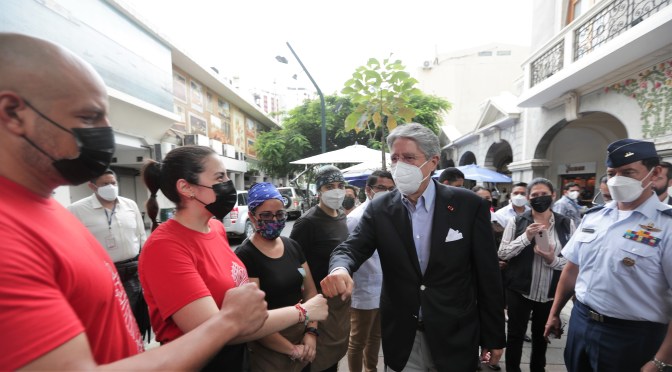 ECUADOR SIN RESTRICCIONES DIJO LASSO EN GUAYAQUIL