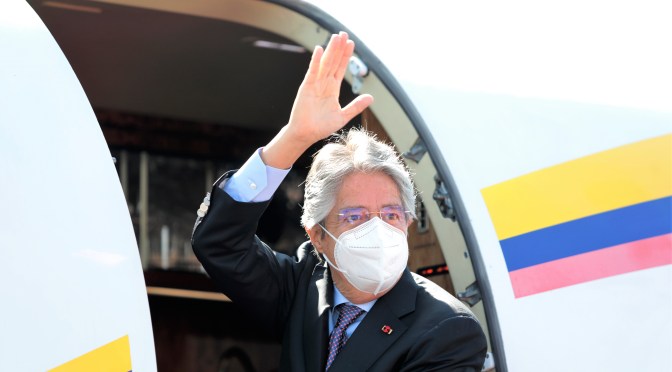 <strong>PRESIDENTE LASSO VIAJÓ A CHILE</strong>