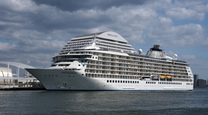 <strong>CRUCERO THE WORLD ARRIBÓ AL PUERTO DE GUAYAQUIL</strong>