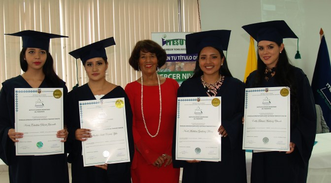 <strong>NUEVOS TECNÓLOGOS EN PLANIFICACIÓN Y GESTIÓN DE TRANSPORTE SE GRADUARON EN EL ITESUT</strong>