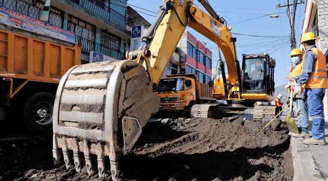 ARRANCÓ EL PLAN DE REHABILITACIÓN VIAL QUITO